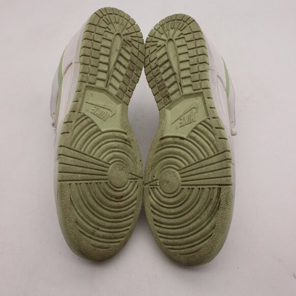 Nike Dunk Men's Size 9 Low White/Honeydew Sneaker Shoes Sneakers DV0831-105 - Picture 7 of 9